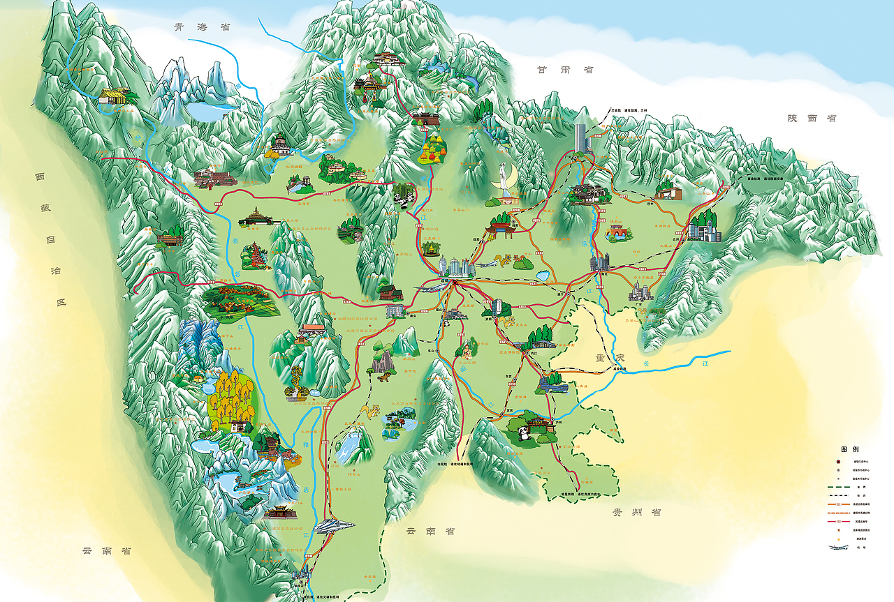 四川，古老与现代交融的绚丽胜地